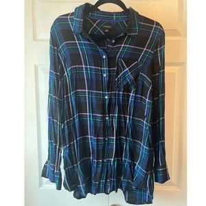 Talbots Plaid Shirt